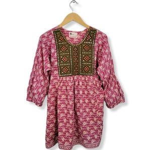 Anthropologie Kopal Boho Myra Embellished Tunic